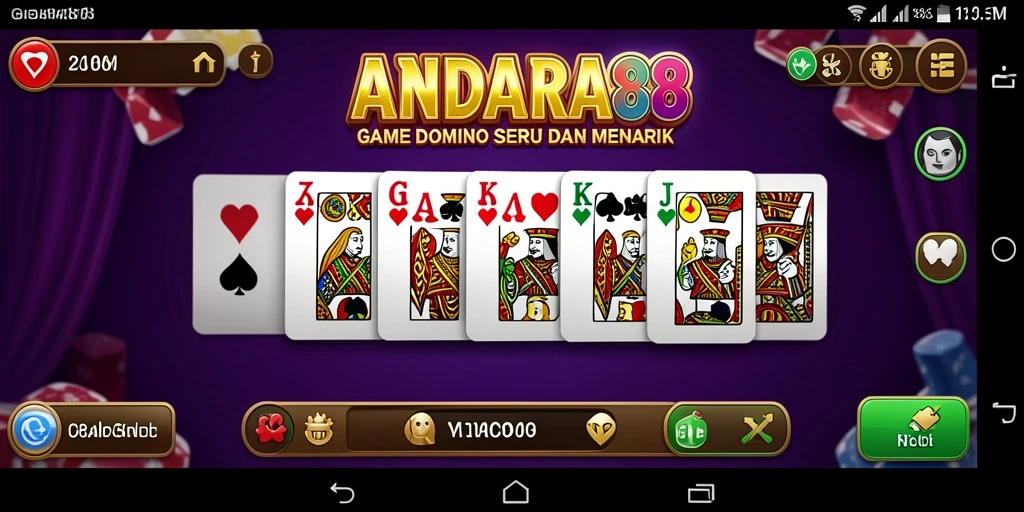 Pengalaman bermain game Domino yang seru dan kompetitif.