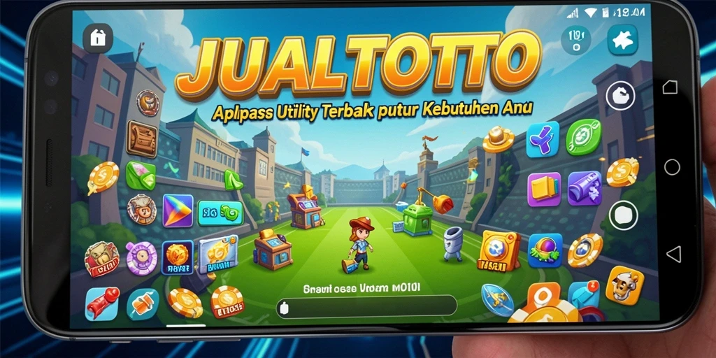 Tampilan utama aplikasi JUALTOTO yang memudahkan pengelolaan data.