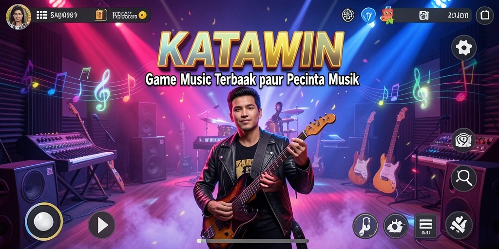 Tampilan gameplay KATAWIN yang seru dan interaktif.