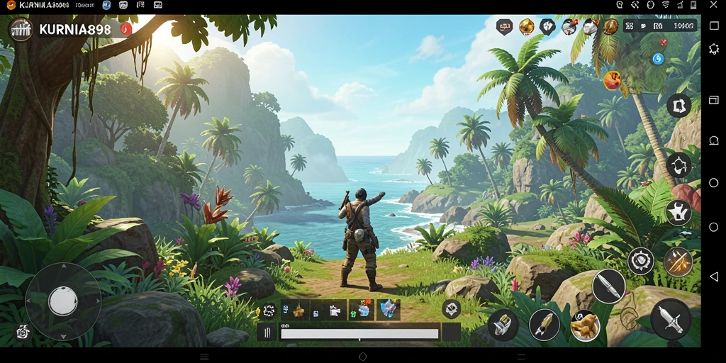 Tampilan gameplay Open World KURNIA898 yang menarik dan eksploratif.