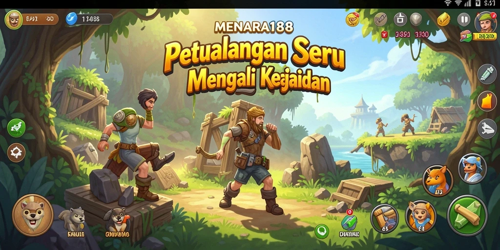 Screenshot MENARA188 menampilkan momen seru saat menjelajahi dunia petualangan.