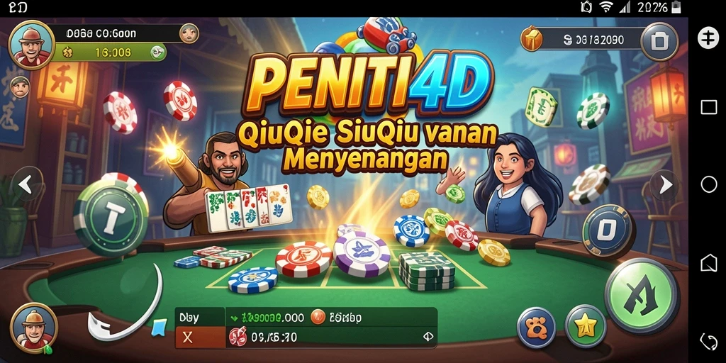 Tampilan gameplay seru dan kompetitif di PENITI4D.