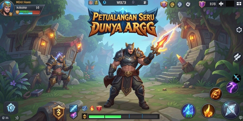Tampilan gameplay WE878 yang mengesankan dalam pertarungan ARPG.